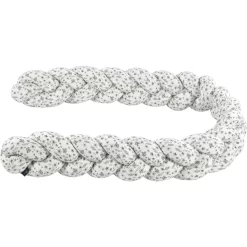 Alvi® Schlummer-Lounge Geflochten Petit Fleurs Grün/weiß 170 Cm