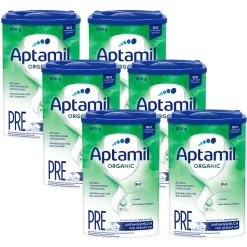 Aptamil Anfangsmilch Pre Organic 6x 800 G Ab Der Geburt