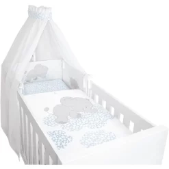 Bebella Vital Bettset 4-tlg. Lunafant Blau