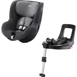 Britax Römer Kindersitz Dualfix 3 I-Size Midnight Grey Inklusive Flex Base 5Z
