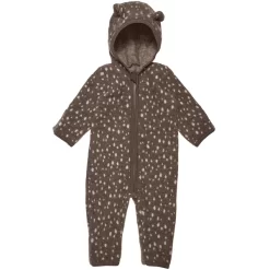 HUTTEliHUT Babyoverall ALLIE Wool Fleece Bambi