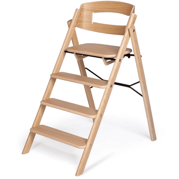 KAOS Hochstuhl Klapp Faltbar Eiche Natur 1 KAOS Hochstuhl Klapp Faltbar Eiche Natur