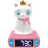 LEXIBOOK Wecker Mit 3D Katze Nachtlichtfigur Und Tollen Klingeltönen