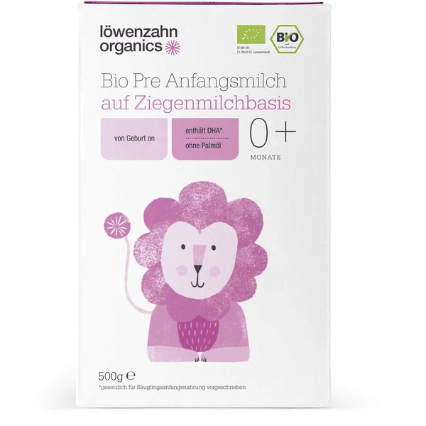 Löwenzahn Organics Bio Anfangsnahrung Pre Auf Ziegenmilchbasis 500 G Ab Der Geburt 1 Löwenzahn Organics Bio Anfangsnahrung Pre Auf Ziegenmilchbasis 500 G Ab Der Geburt
