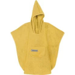 Odenwälder Frottee-Badeponcho Mustard