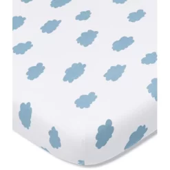 Pink No More Kinderbettlaken 70x140cm Baby-Accessoires Blau