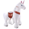 PonyCycle® Weißes Einhorn Mit Bremse - Groß