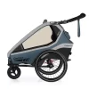 Qeridoo® Kinderfahrradanhänger Kidgoo2 Navy Blue