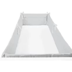 SONNE Rundumnestchen Uni 32x420cm Grau