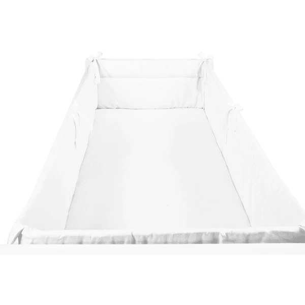 SONNE Rundumnestchen Uni 32x420cm Weiss 1 SONNE Rundumnestchen Uni 32x420cm Weiss