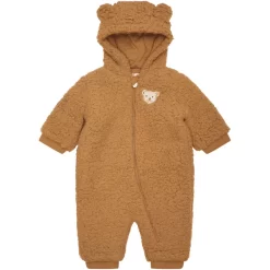 Baby Produkte Geschäft 14 Steiff Fleeceanzug Tobacco Brown