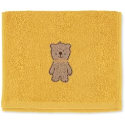 Sterntaler Kinderhandtuch Ben Gelb 50 X 30 Cm